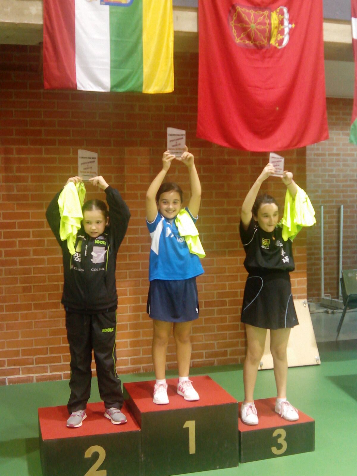 Tres podiums para Navarra en la 2ª prueba del Circuito Zona Norte